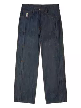 Джинсы с широкими штанинами KidSuper, синий