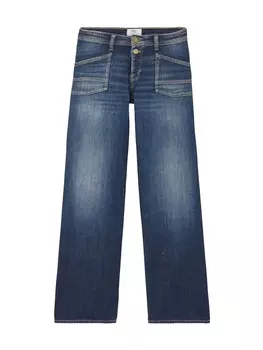 Джинсы с широкими штанинами Le Temps Des Cerises, синий