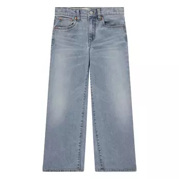 Джинсы с широкими штанинами Levi's Kids, синий деним