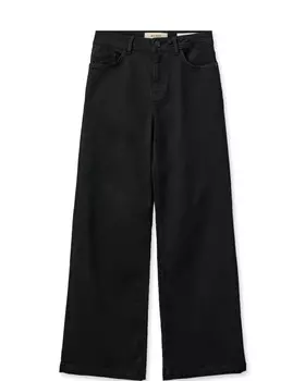 Джинсы с широкими штанинами MOS MOSH MMDara Deluxe, черный деним