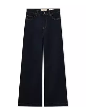 Джинсы с широкими штанинами MOS MOSH, темно-синий