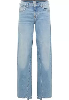 Джинсы с широкими штанинами MUSTANG Medley, синий деним