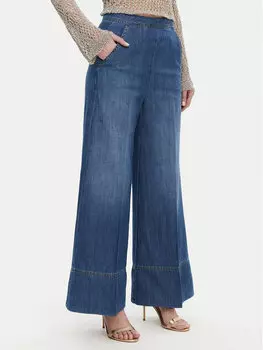 Джинсы с широкими штанинами New Paolina 104823 A2GQ Pinko, синий