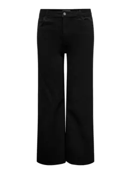 Джинсы с широкими штанинами ONLY Carmakoma CARBilly, черный деним