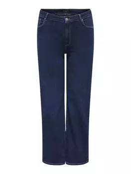 Джинсы с широкими штанинами ONLY Carmakoma CARWilly, темно-синий