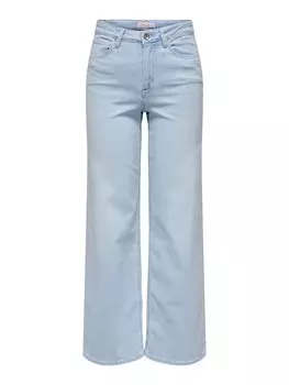 Джинсы с широкими штанинами ONLY ONLMadison, светло-синий