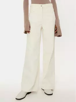 Джинсы с широкими штанинами Parure 2516131031200 Max&Co., экрю