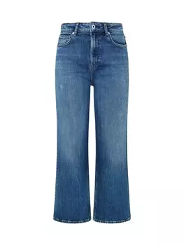 Джинсы с широкими штанинами Pepe Jeans, синий деним