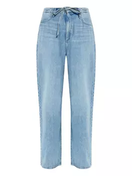Джинсы с широкими штанинами rag & bone, синий