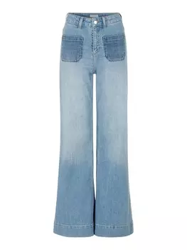 Джинсы с широкими штанинами Rich & Royal, синий деним