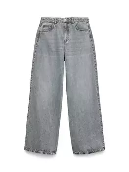 Джинсы с широкими штанинами VERO MODA VMKERRY, серый деним
