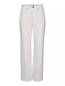Джинсы с широкими штанинами VERO MODA VMTESSA, цвет White denim