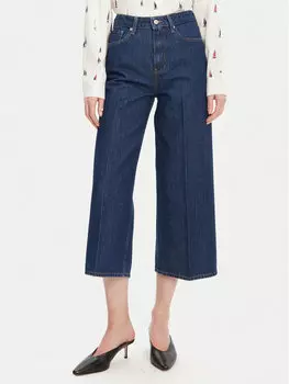 Джинсы с широкими штанинами WW0WW44360 Tommy Hilfiger, синий