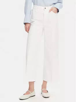 Джинсы с широкими штанинами WW0WW44363 Tommy Hilfiger, белый