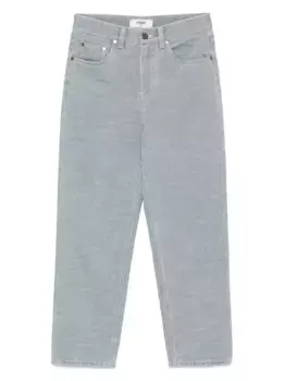 Джинсы с тисненым логотипом FENDI, синий