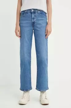 Джинсы с ВЫСОКОЙ ПОСАДКОЙ и ШИРОКИМИ НОГИМИ Levi's, синий
