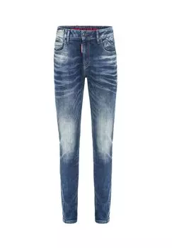 Джинсы с великолепной вышивкой CIPO & BAXX, синий