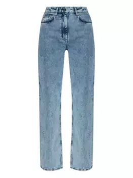 Джинсы с вышивкой IRO, синий