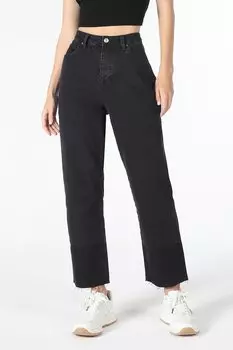 Джинсы с высокой талией Colin'S, черный