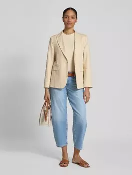 Джинсы с высокой талией, пятикарманный дизайн, модель «Baloo» My Essential Wardrobe, светло-голубой