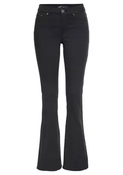 Джинсы с загрузочным кроем Arizona, черный