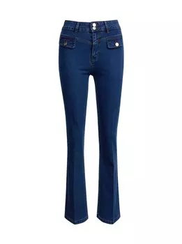 Джинсы с загрузочным кроем Orsay, синий джинсовый