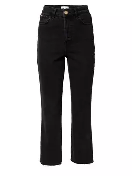 Джинсы с загрузочным кроем River Island, черный