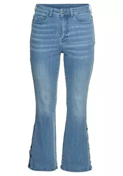 Джинсы с загрузочным кроем SHEEGO, синий