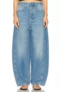 Джинсы с заниженной талией "balloon" St. Agni, 90s blue