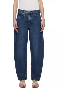 Джинсы с заниженной талией Barrel Frame, цвет kirk