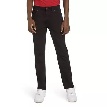 Джинсы с зауженным кроем Levi's 502 Strong Performance для мальчиков 4–20 лет, черный