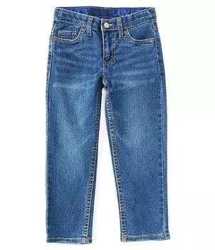 Джинсы с зауженным кроем Levi's Little Boys 2T-7X 502 Regular, синий