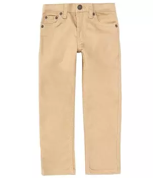 Джинсы с зауженным кроем Levi's Little Boys 2T-7X 502 Regular, бежевый