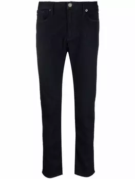 Джинсы с завышенной талией Emporio Armani, синий