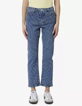 Джинсы с зеброй Paul Smith, синий