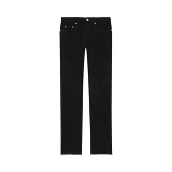 Джинсы Saint Laurent Relax Slim Jean Deep Faded Black, черный