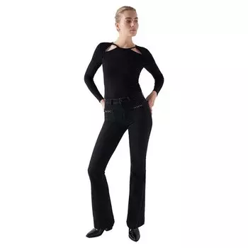 Джинсы Salsa Detailed, черный