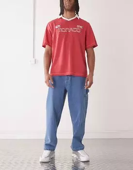 Джинсы Santa Cruz Carpenter Big denim в цвете полувыбеленный синий