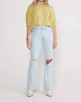 Джинсы Sasha Modern Flare цвета Sea Breeze ETICA
