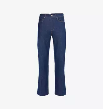 Джинсы Sasha с пятью карманами, широкие, с высокой посадкой, из эластичного денима Paige, цвет anais