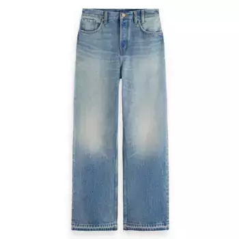 Джинсы Scotch & Soda The Deep Loose Fit, синий