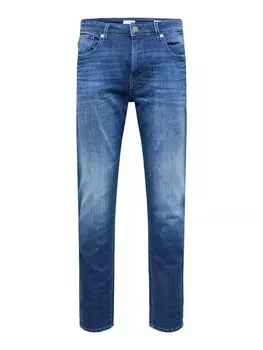 Джинсы SELECTED HOMME Slim fit Jeans Leon, темно-синий