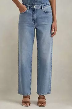 Джинсы Selin rise прямые Reiss, голубой