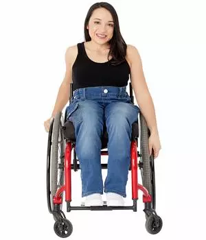 Джинсы Seven7 Adaptive, Seated Tummyless Easy Straight Jeans w/ Cargo Pocket in Jagger