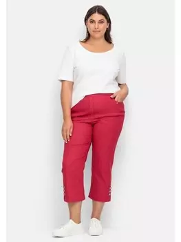 Джинсы sheego 45511, красный