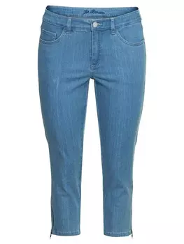 Джинсы sheego by Joe Browns Slim fit Jeans, синий деним