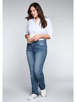 Джинсы sheego, цвет blue Denim