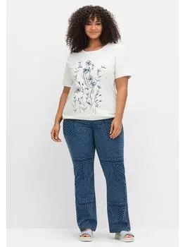 Джинсы sheego, цвет blue denim