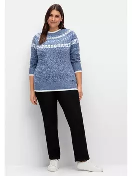 Джинсы sheego Gerade, черный