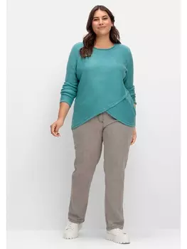 Джинсы sheego Gerade, цвет grey Denim